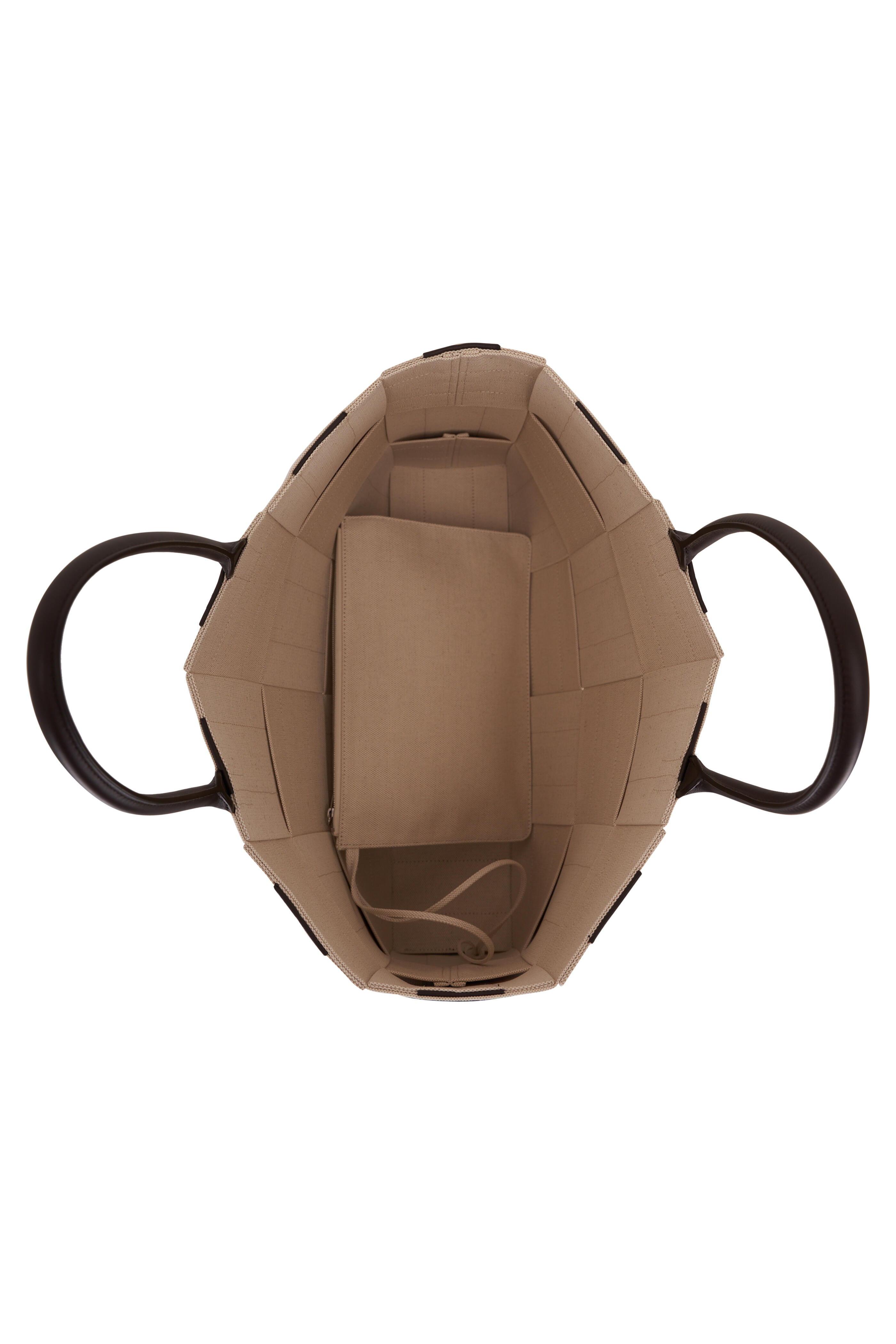 Bottega Veneta - Large Arco Natural & Fondant Tote Bag