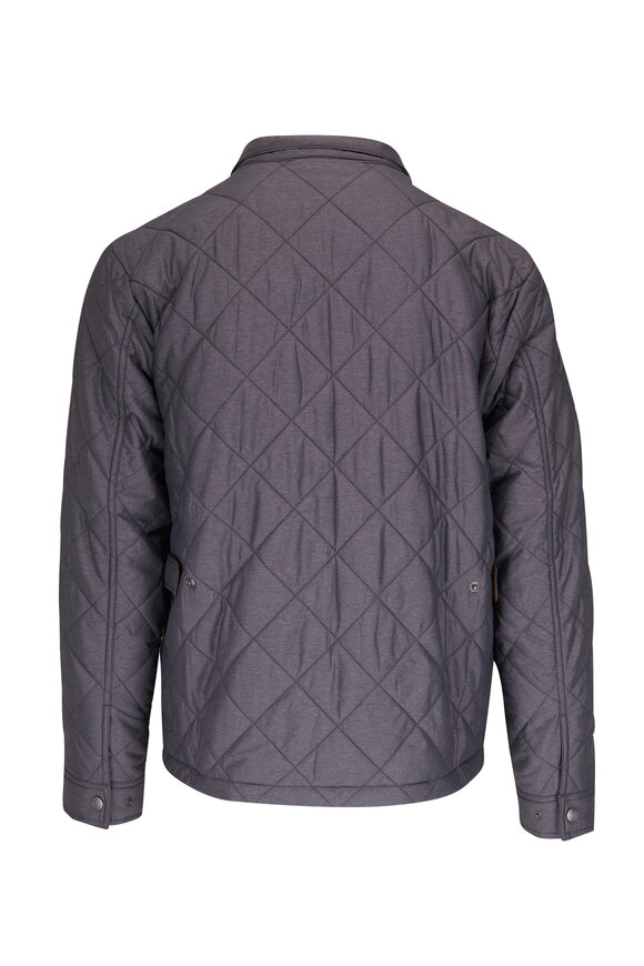 Peter Millar - Norfolk Iron Quilted Bomber Jacket 