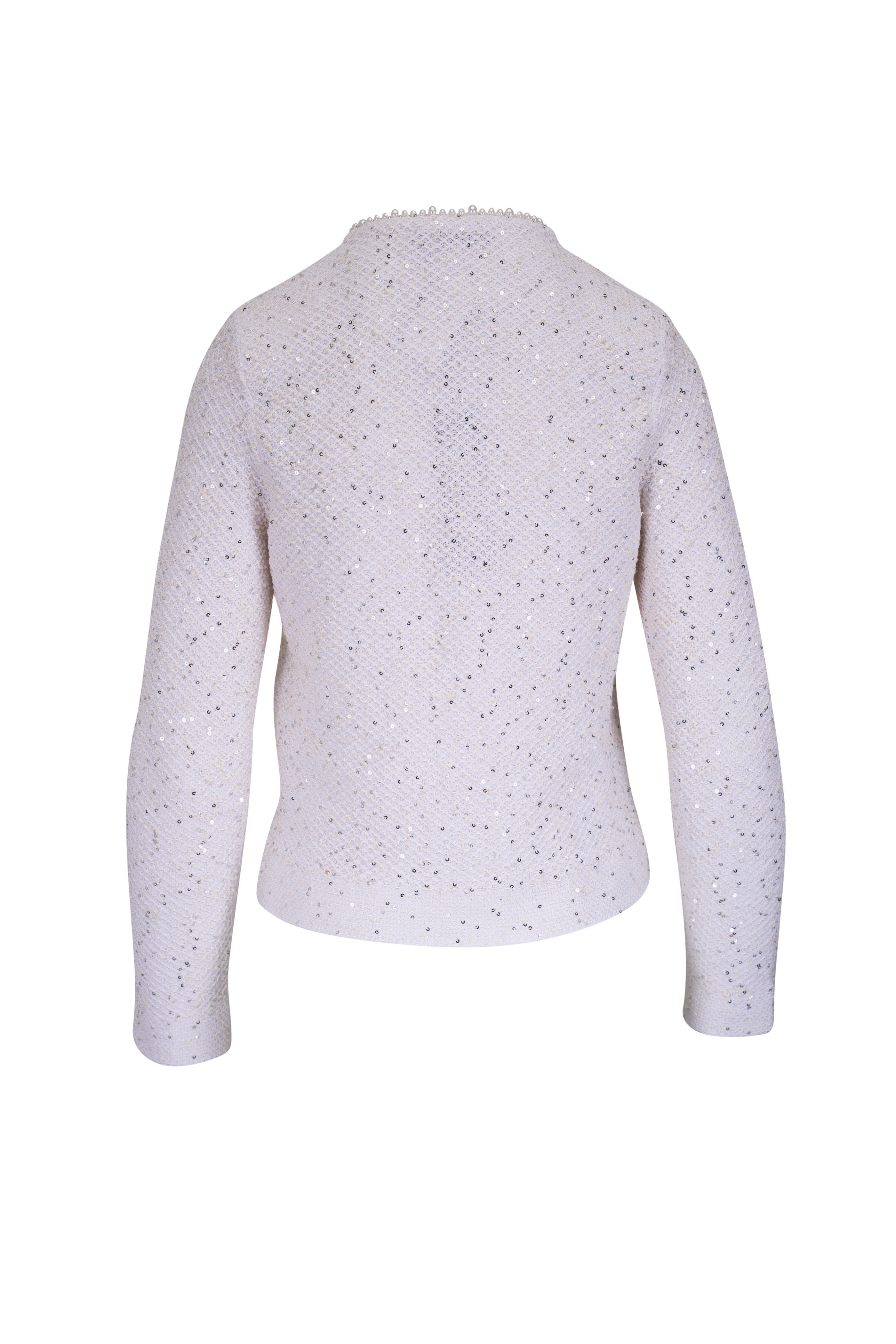 D.Exterior - Trame Cristalli Ivory Blazer