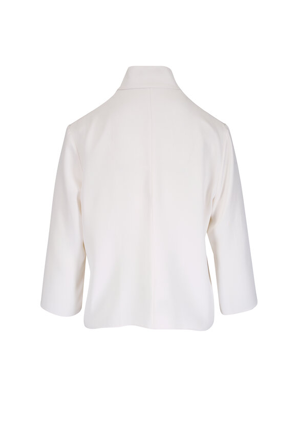 Peter Cohen Crosby Taj White 4-Ply Silk Top - view 2