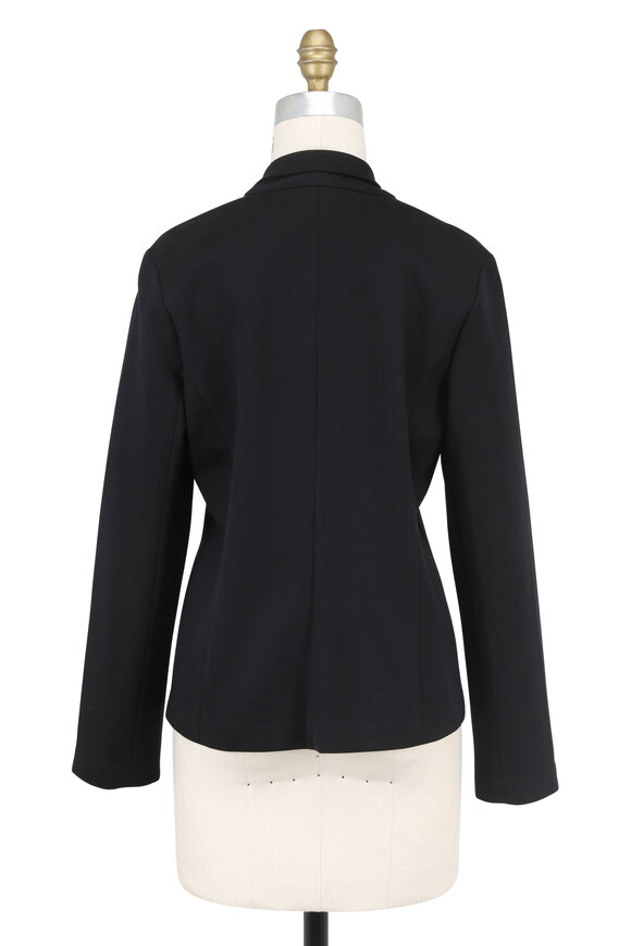 Peter Cohen - Black Cotton Double-Zip Jacket