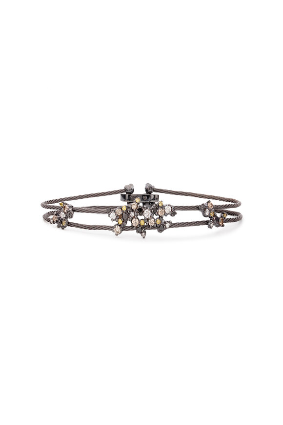 Paul Morelli Double Diamond Confetti Unity Bracelet 