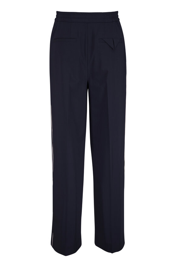 Dorothee Schumacher Casual Attraction Dark Navy Drawstring Pant - view 4