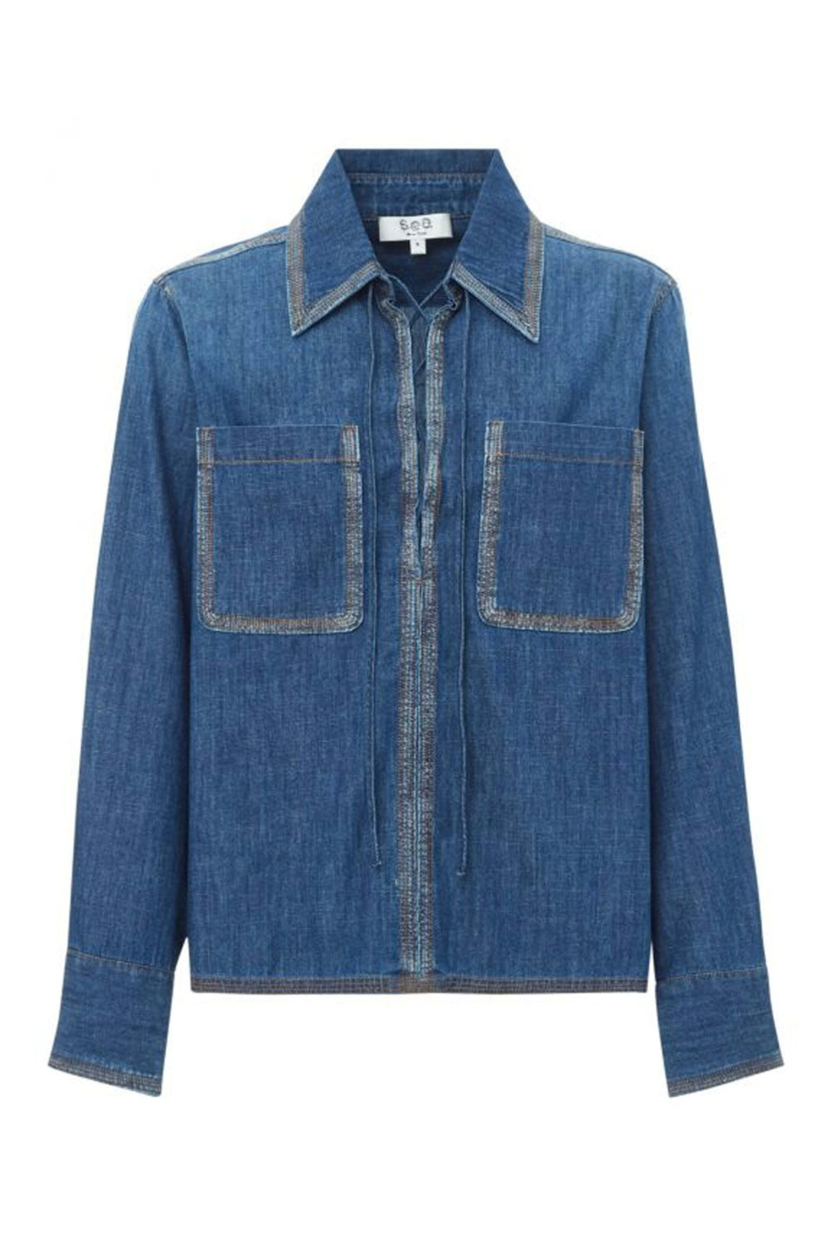 Sea NYC - Denim Fallon Shirt