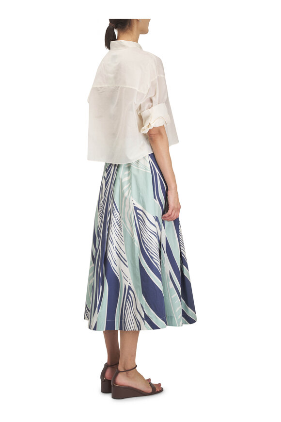 TWP Next Ex With Ruffle Ivory Shirt - view 4