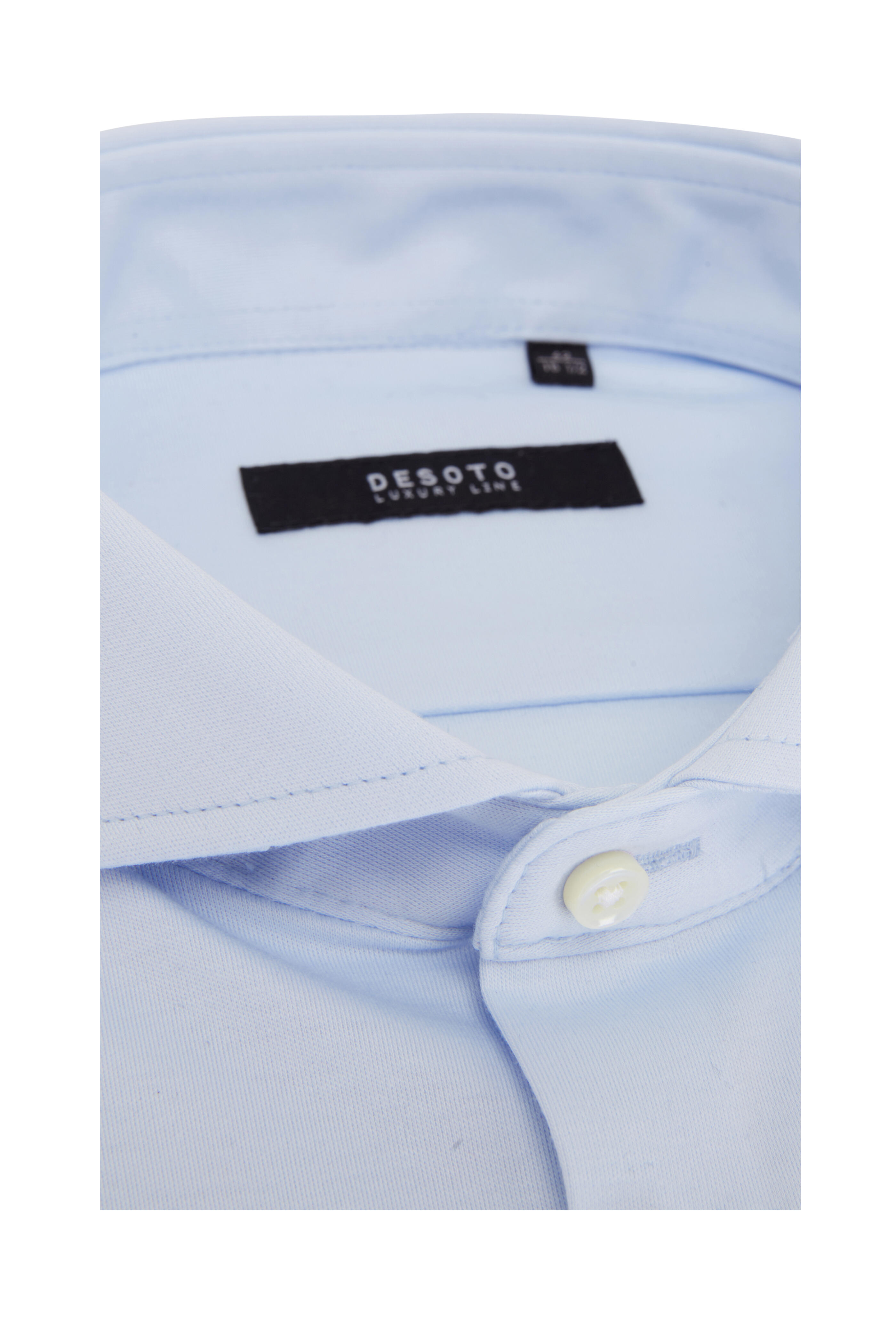 Desoto - Light Blue Luxury Pima Cotton Sport Shirt