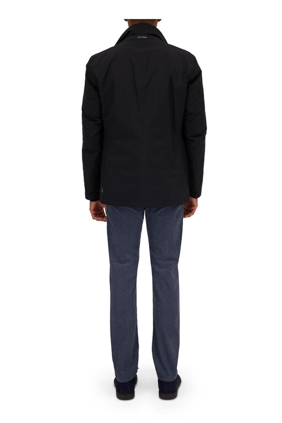 Herno - Black Laminar Gore-Tex 2-Layer Blazer 