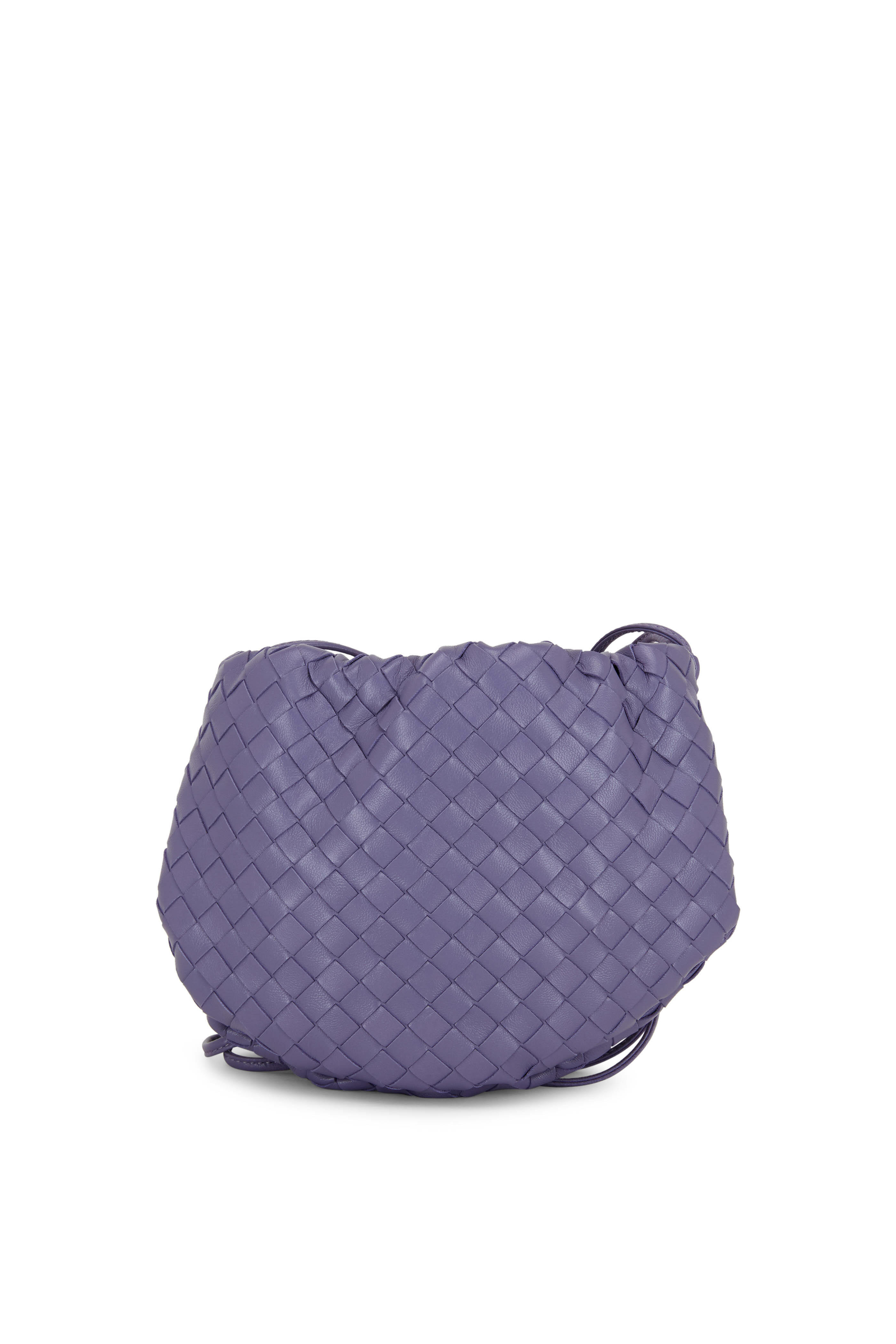 Bottega Veneta - Authenticated Loop Handbag - Leather Blue Plain for Women, Very Good Condition