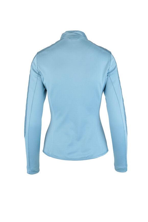 Bogner - Mella Blue Textured Lightweight Nylon Jacket