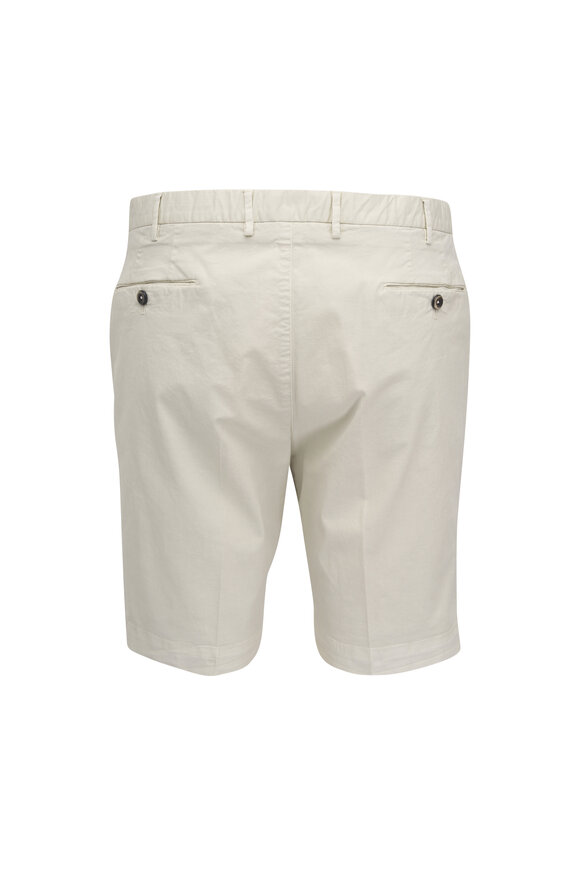 PT Torino - Stone Stretch Cotton Shorts