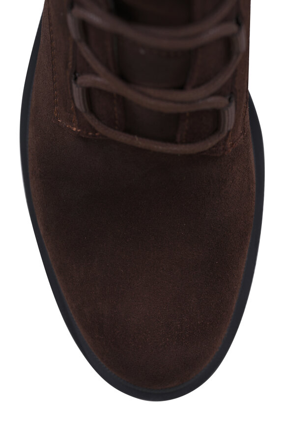 La Canadienne Secure Brunette Suede Lace Up Boot - view 5