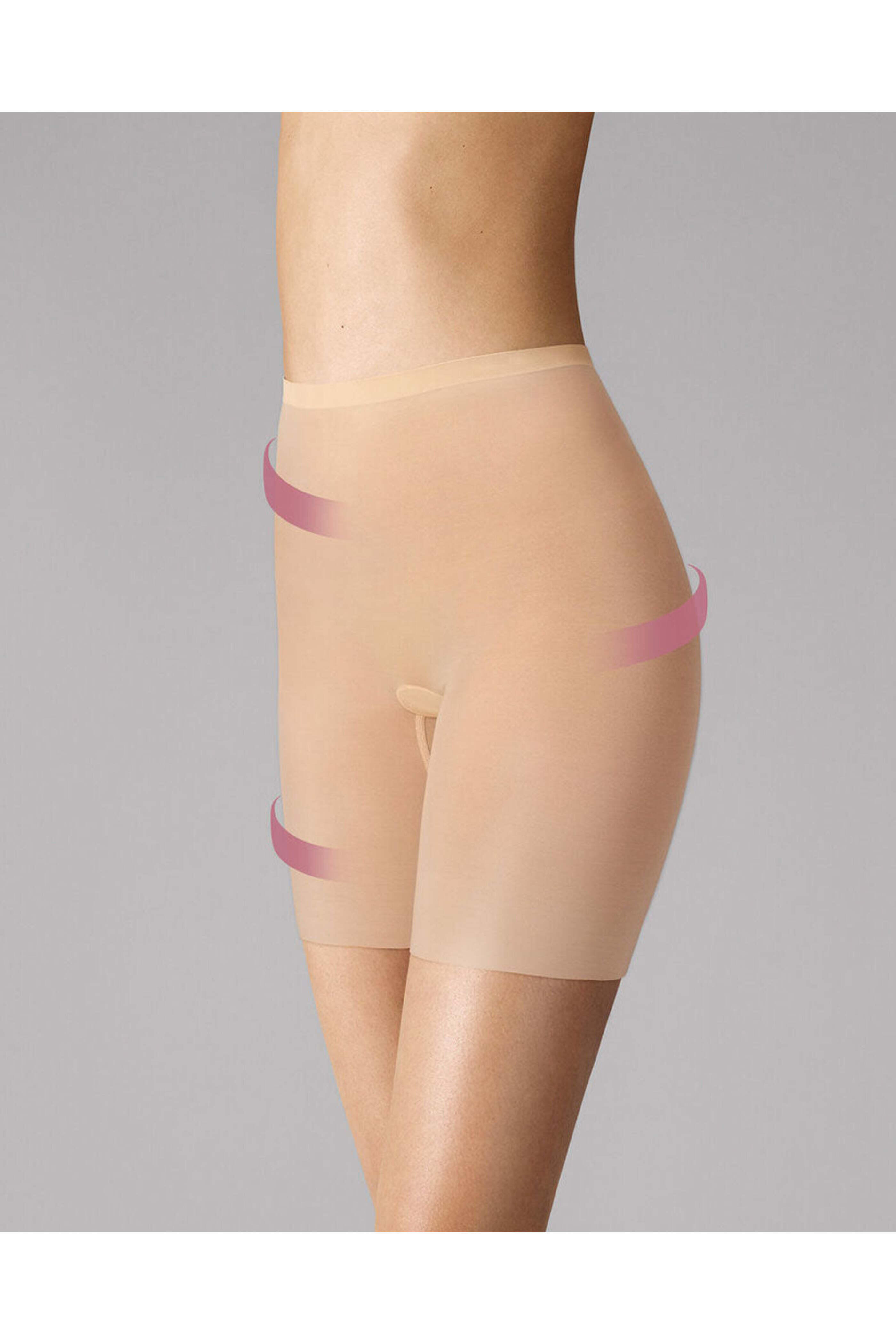 Wolford - Nude Tulle Control Shorts