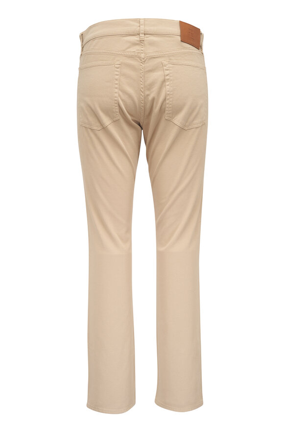 Ralph Lauren Purple Label Sherrington Tan Slim Fit Five Pocket Pant - view 2