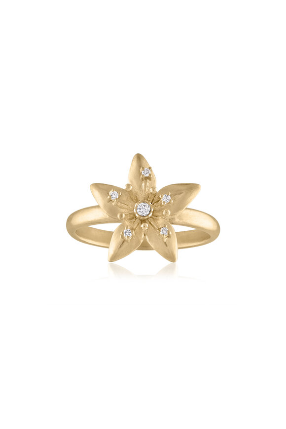 Loriann Starflower Diamond Ring