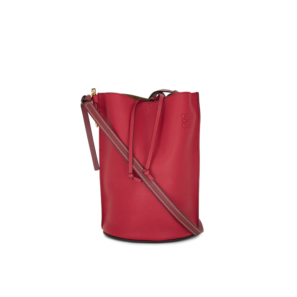 Loewe Gate Top Handle Bucket Bag Leather Medium Multicolor 1169392
