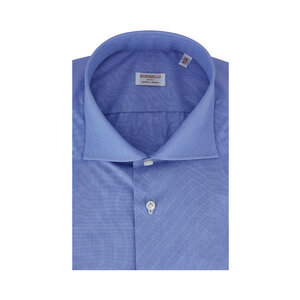 Borriello - Light Blue Cotton Dress Shirt | Mitchell Stores Borriello - Light Blue Cotton Dress Shirt | Mitchell Stores