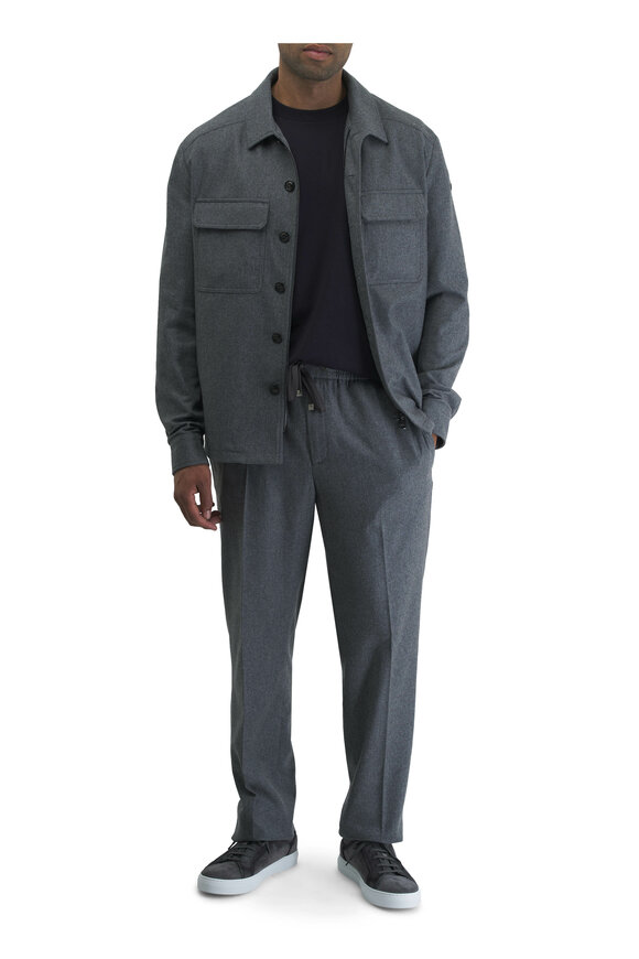 Moncler - Dark Gray Drawstring Pant