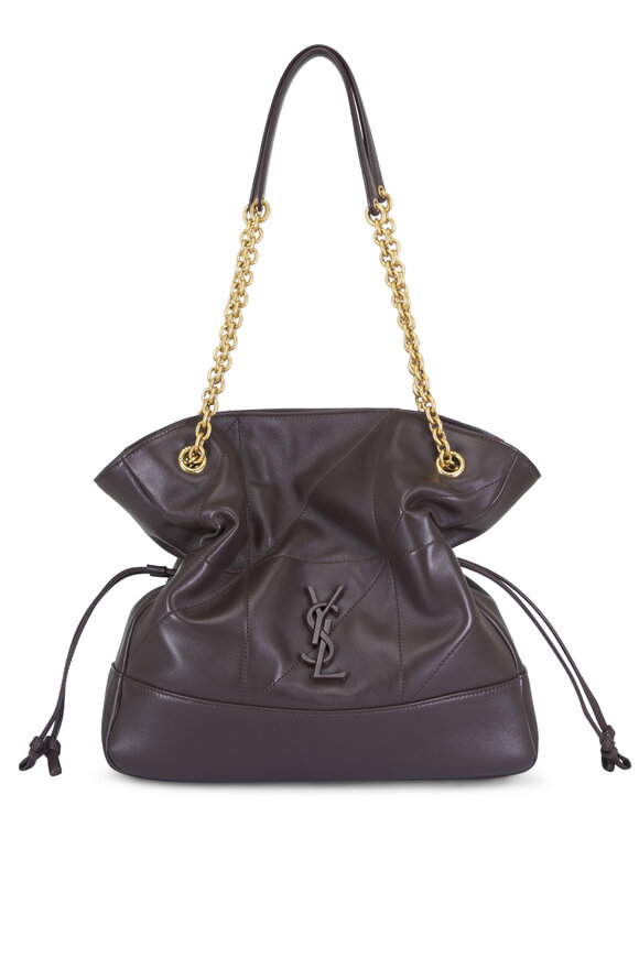 Saint Laurent Small Jamie Brown Quilted Leather Shoulder Bag - view 1
