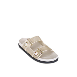 Jimmy★Choo(セールでプレゼントにも最適)男女兼用Fran/Latte Jimmy Choo - Jago Latte Leather Ankle Strap Sandal, 60mm