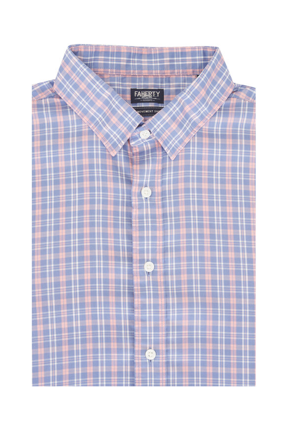 Faherty Brand Movement™ Rose Channel Plaid Shirt