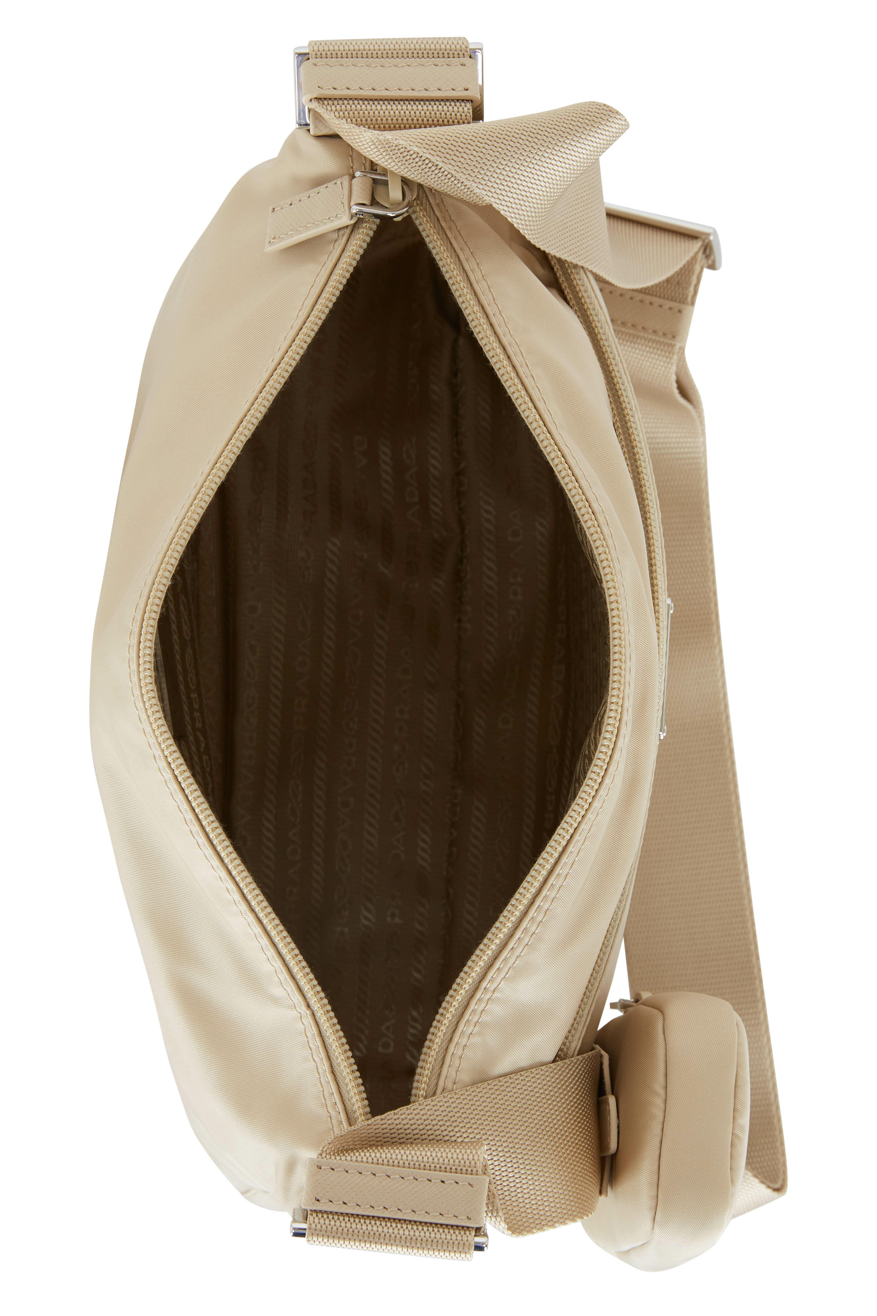 Toile Iconographe Backpack With Leather Detailing for Man in Beige