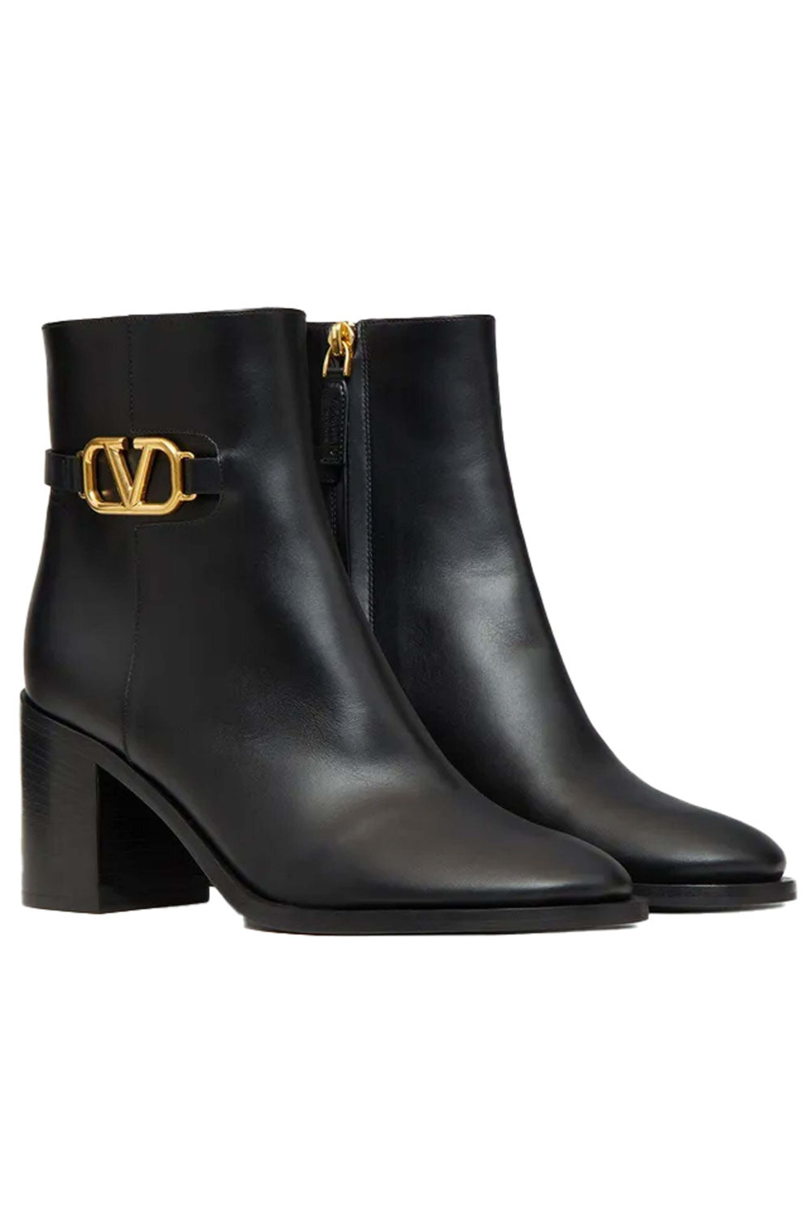 Valentino Garavani - VLogo Signature Bootie in Black