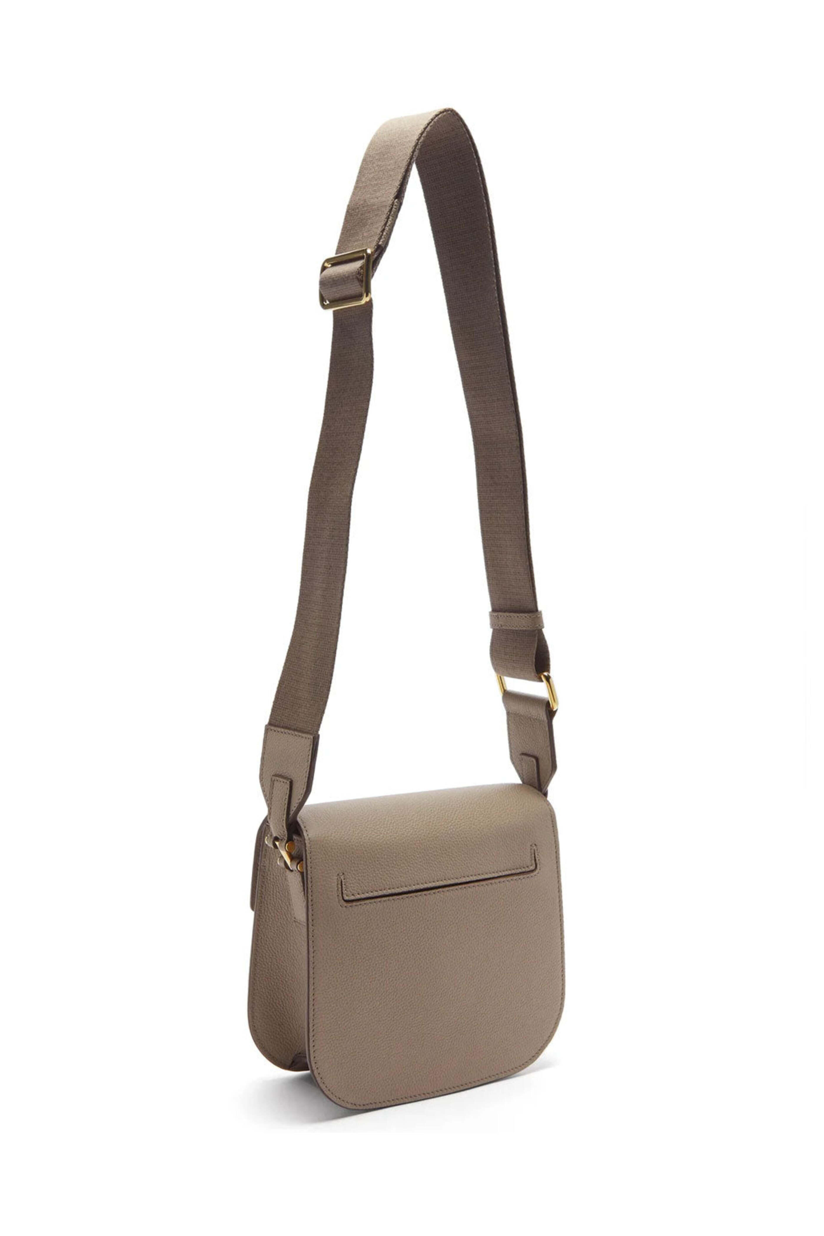 Tom Ford - Leather Mini Tara Crossbody in Silk Taupe