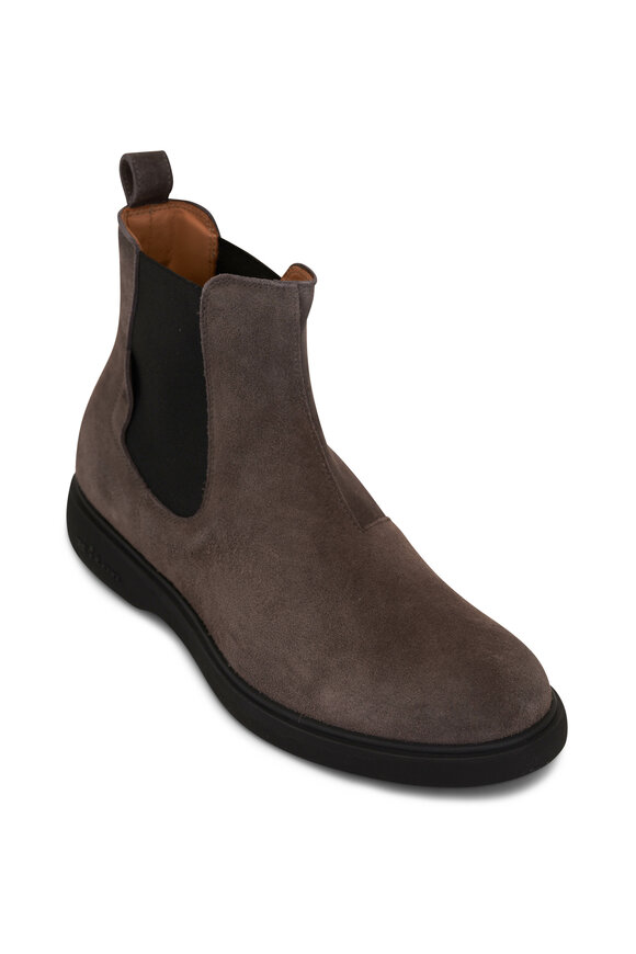 Trask Colton Brown Water Resistant Suede Chukka Boot