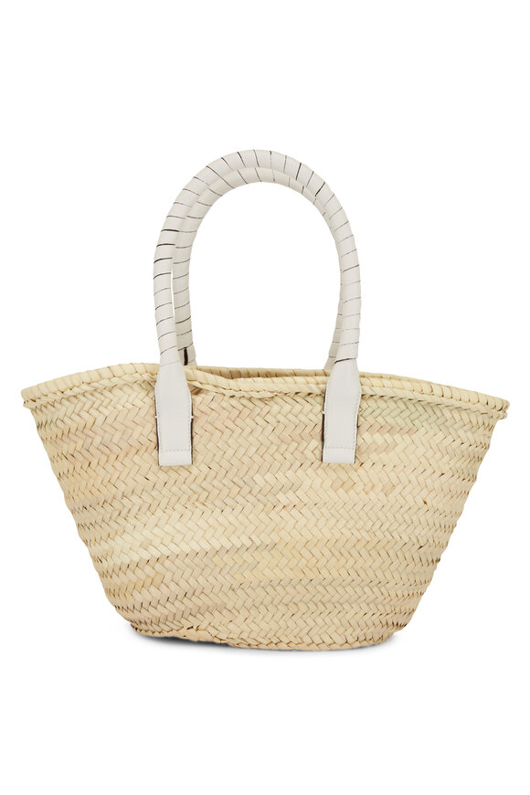 Chloé - Medium Marcie White Raffia Tote