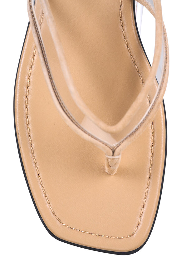 Veronica Beard Clea Piping Sand Slip On Sandal - view 5