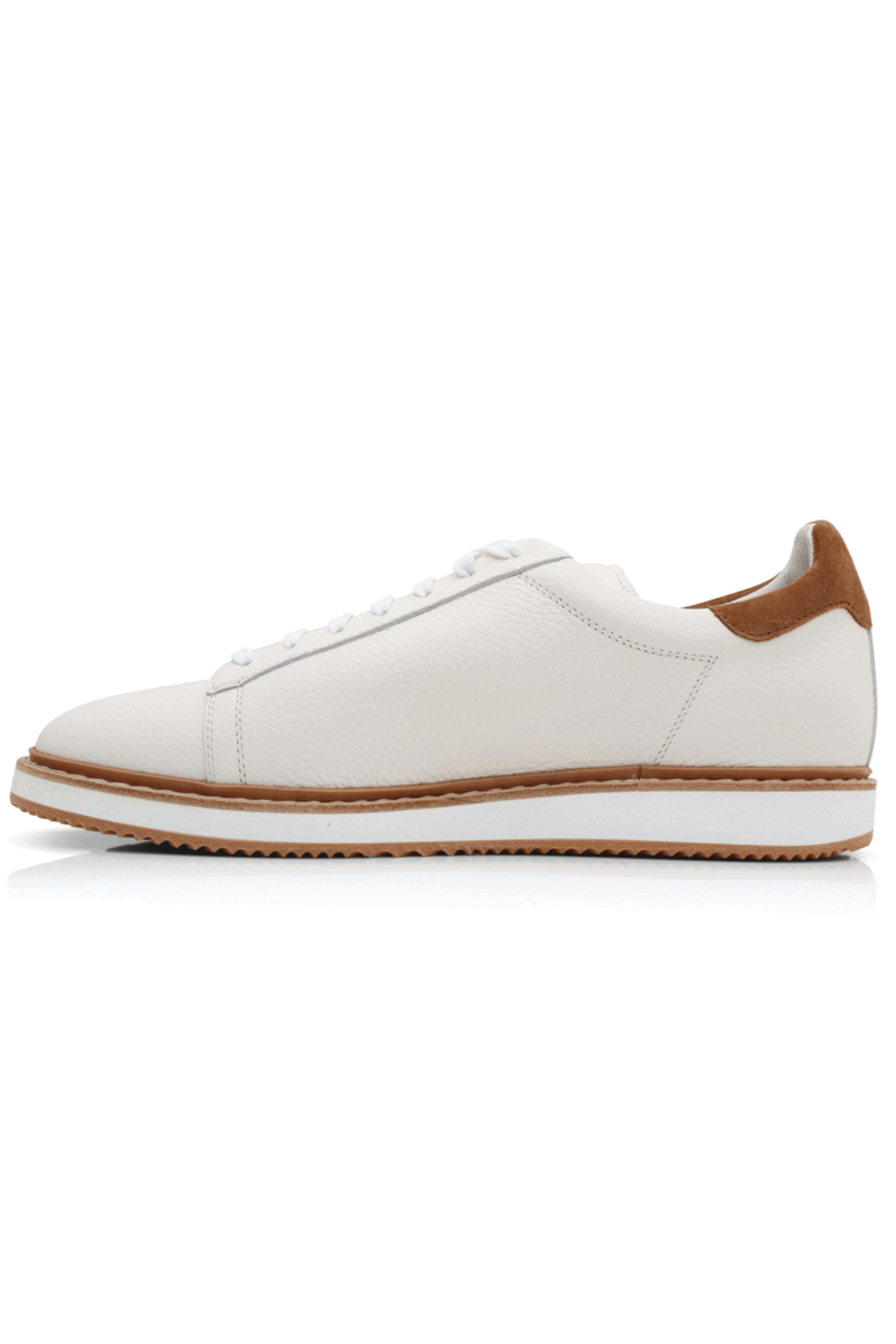 Brunello Cucinelli - Leather Low Top Sneaker in Panama and