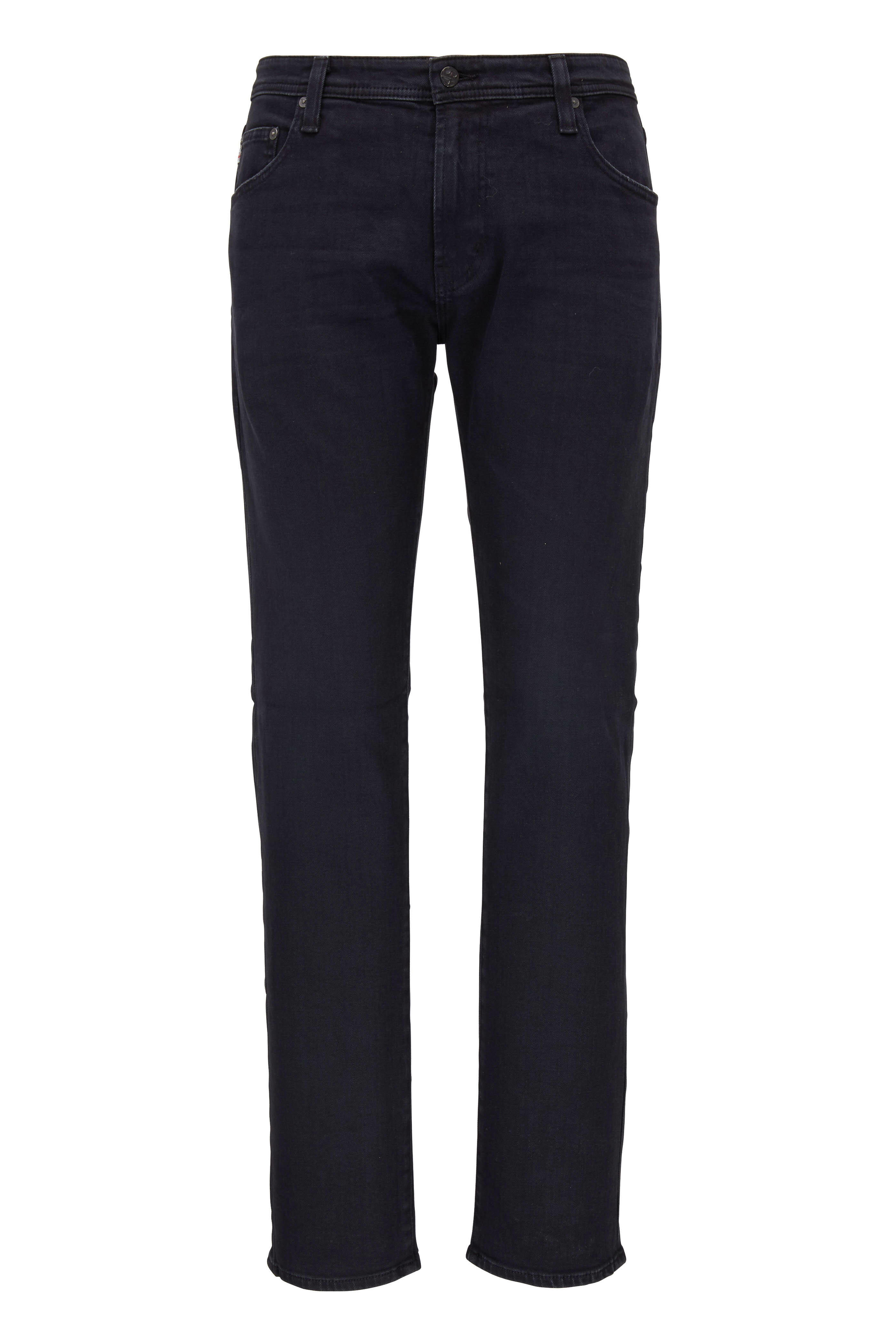 AG The Tellis Pure Black Modern Slim Jean Mitchell Stores