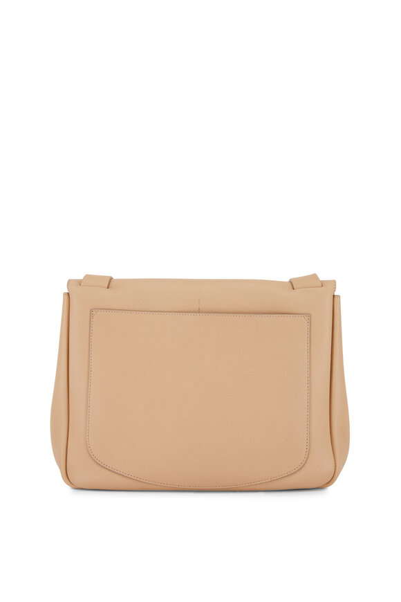 The Row - Mailbag Light Cuir Grained Leather Small Bag