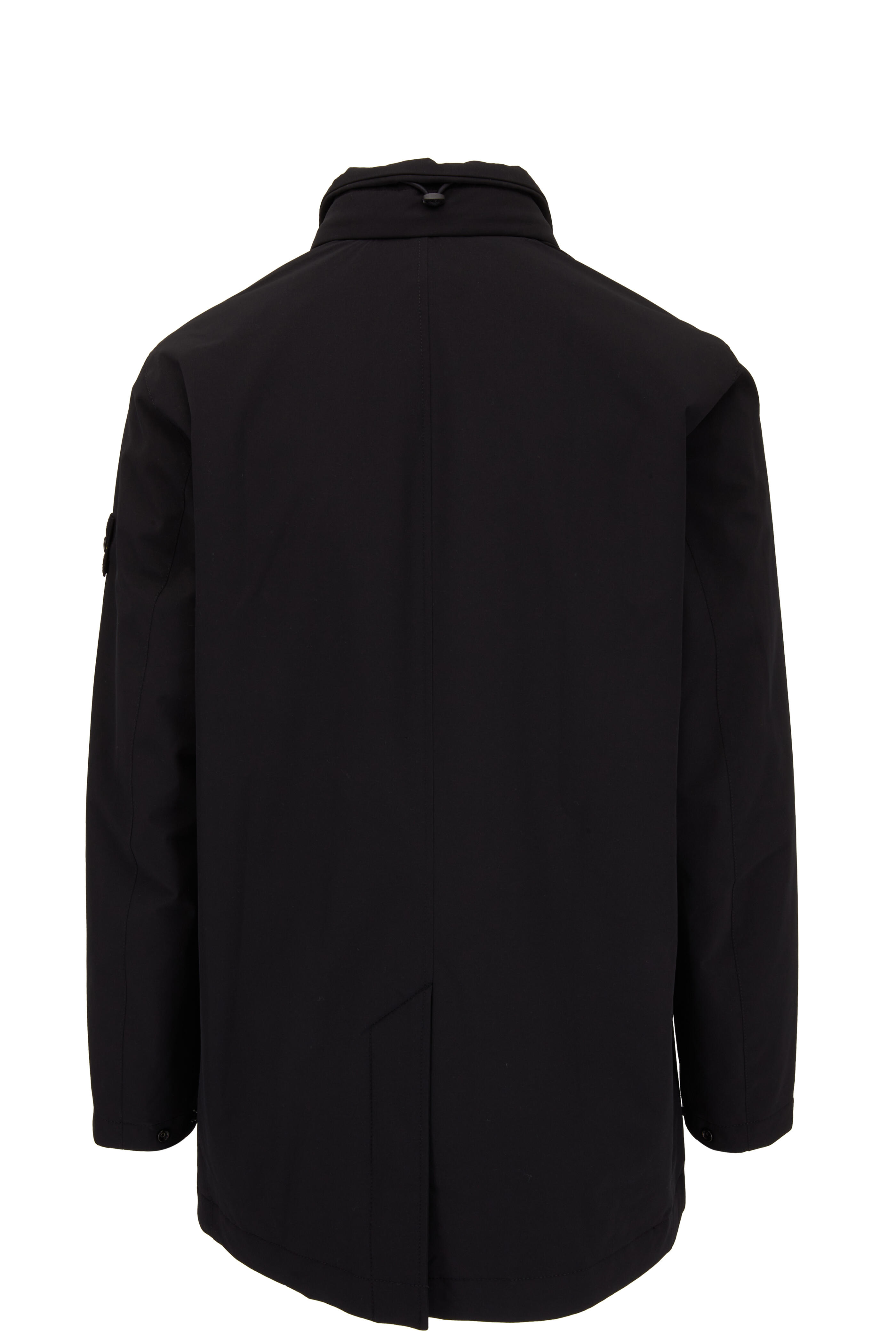 Stone Island - Black Tech Duster Jacket | Mitchell Stores