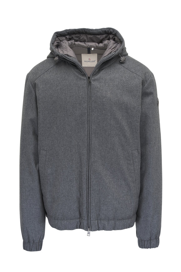 Moncler Torrani Dark Gray Down Jacket