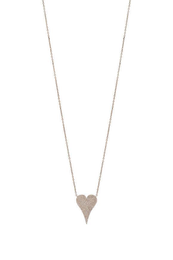 Kai Linz Diamond Heart Pendant Necklace