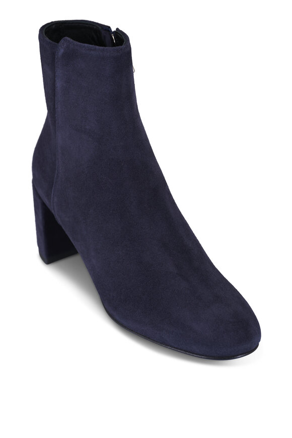 AGL Lynn Dark Blue Suede Bootie, 60mm - view 1