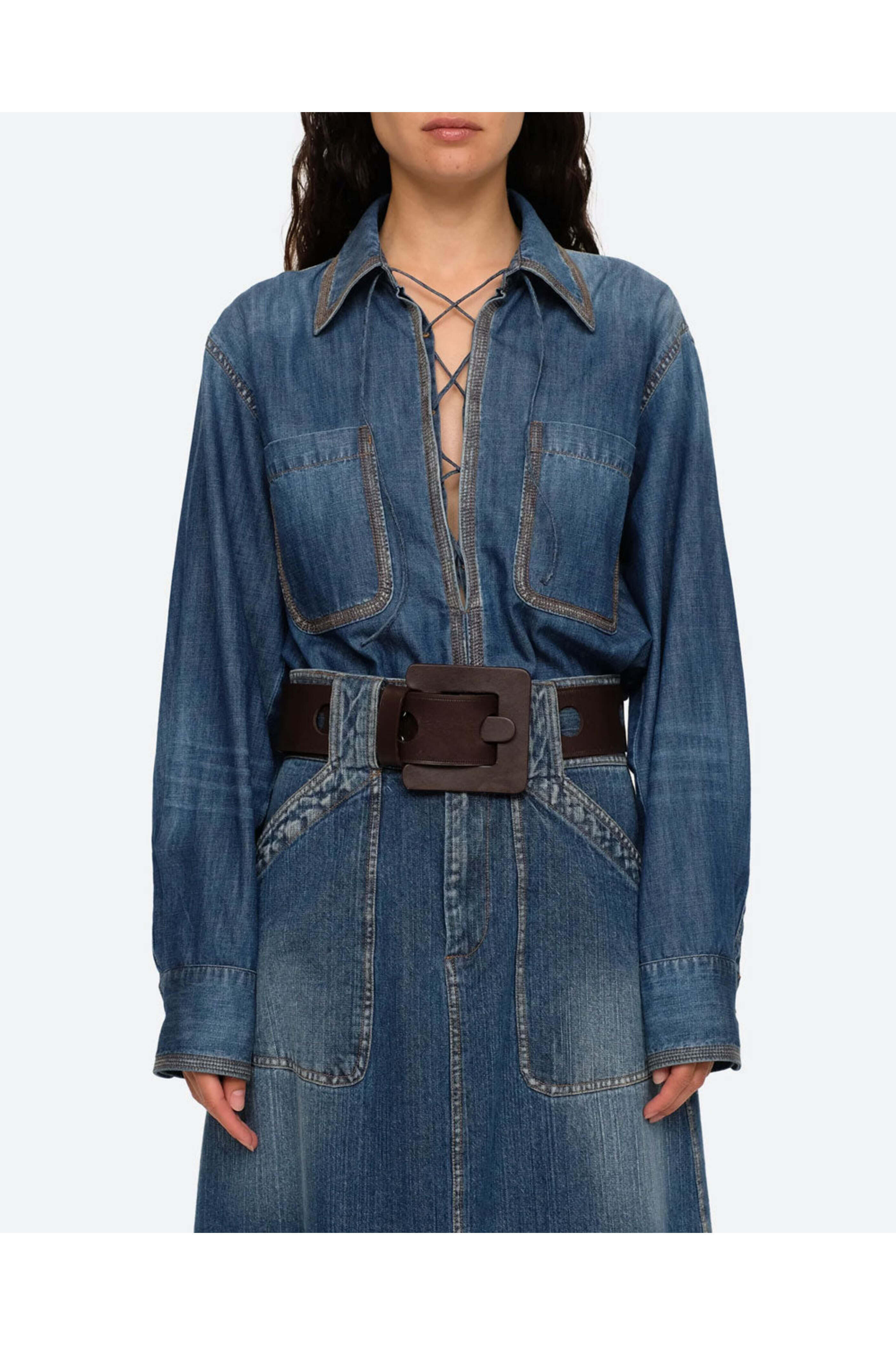 Sea NYC - Denim Fallon Shirt