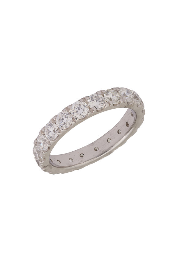 Lowy & Co Platinum Diamond Eternity Band - view 1