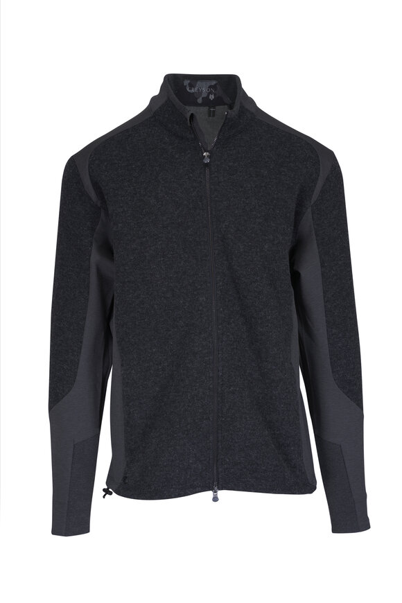 Greyson Sequoia Dark Gray Full Zip Jacket