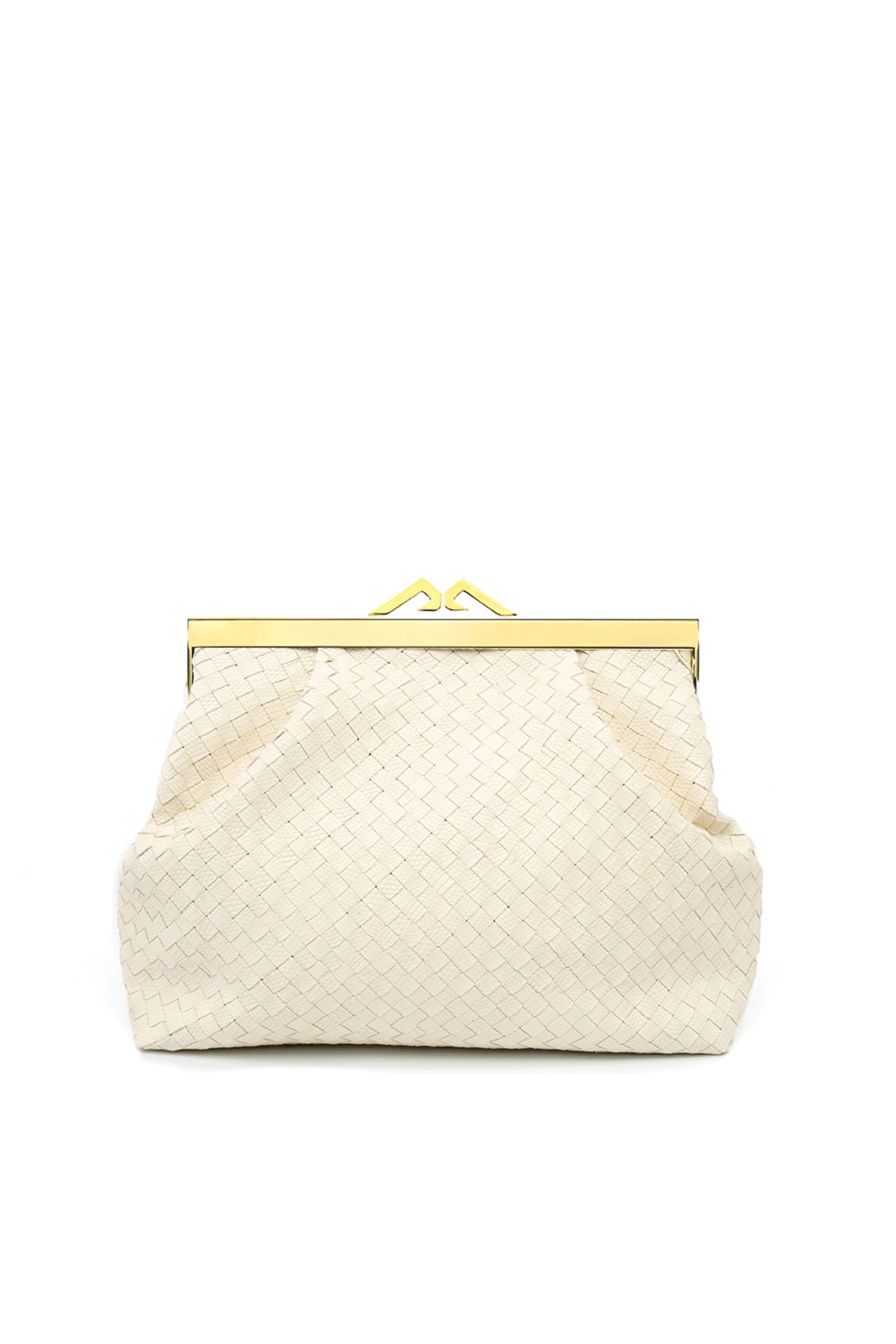 Maria Oliver - Natalia Clutch in Ivory