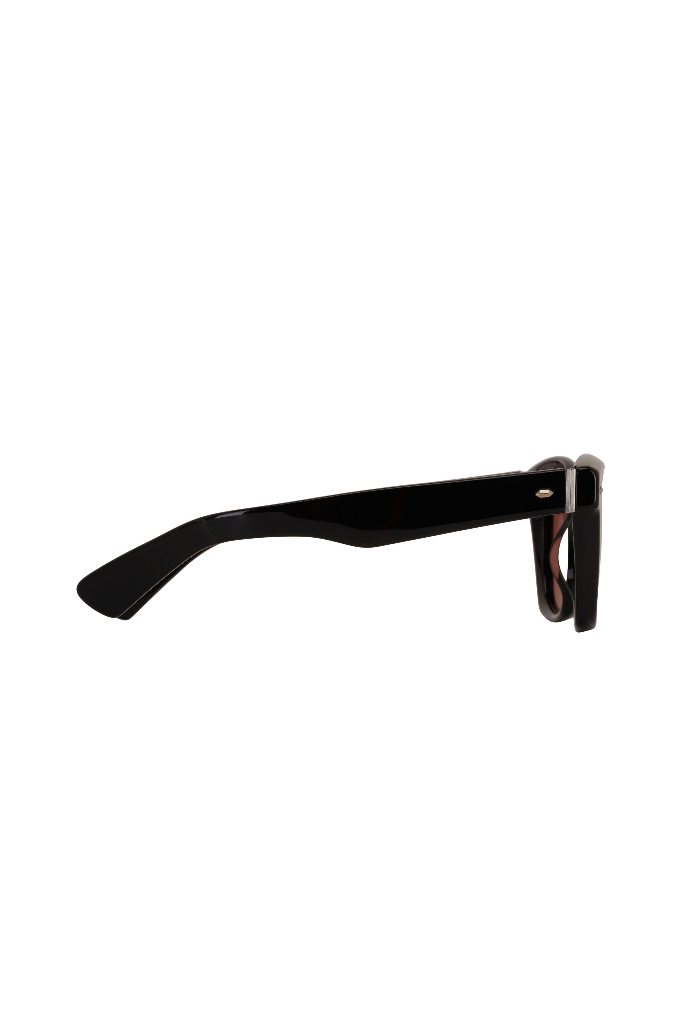 Oliver Peoples - Merceaux Black & Persimmon Sunglasses