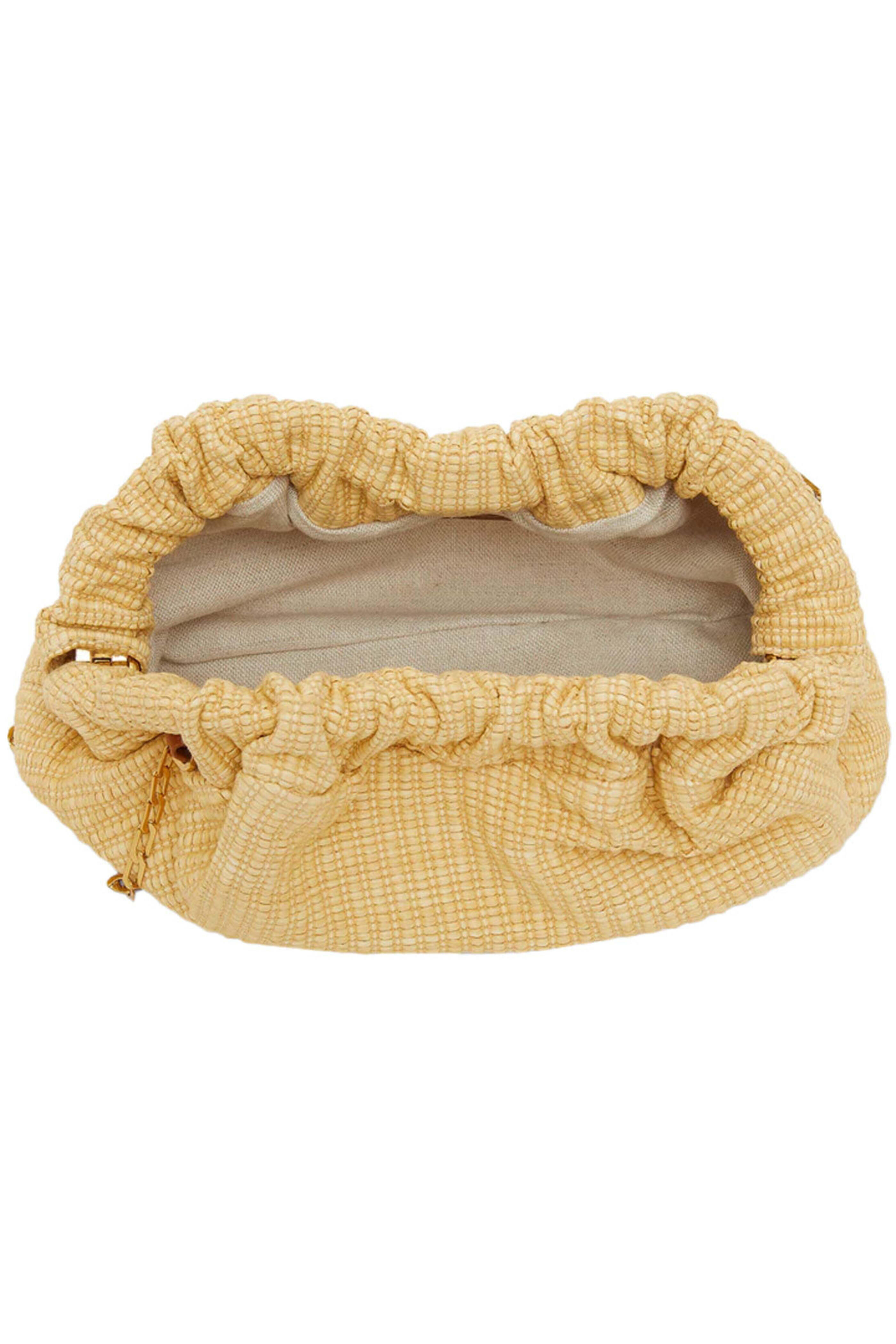 Mansur Gavriel - Chain Mini Cloud Clutch in Natural