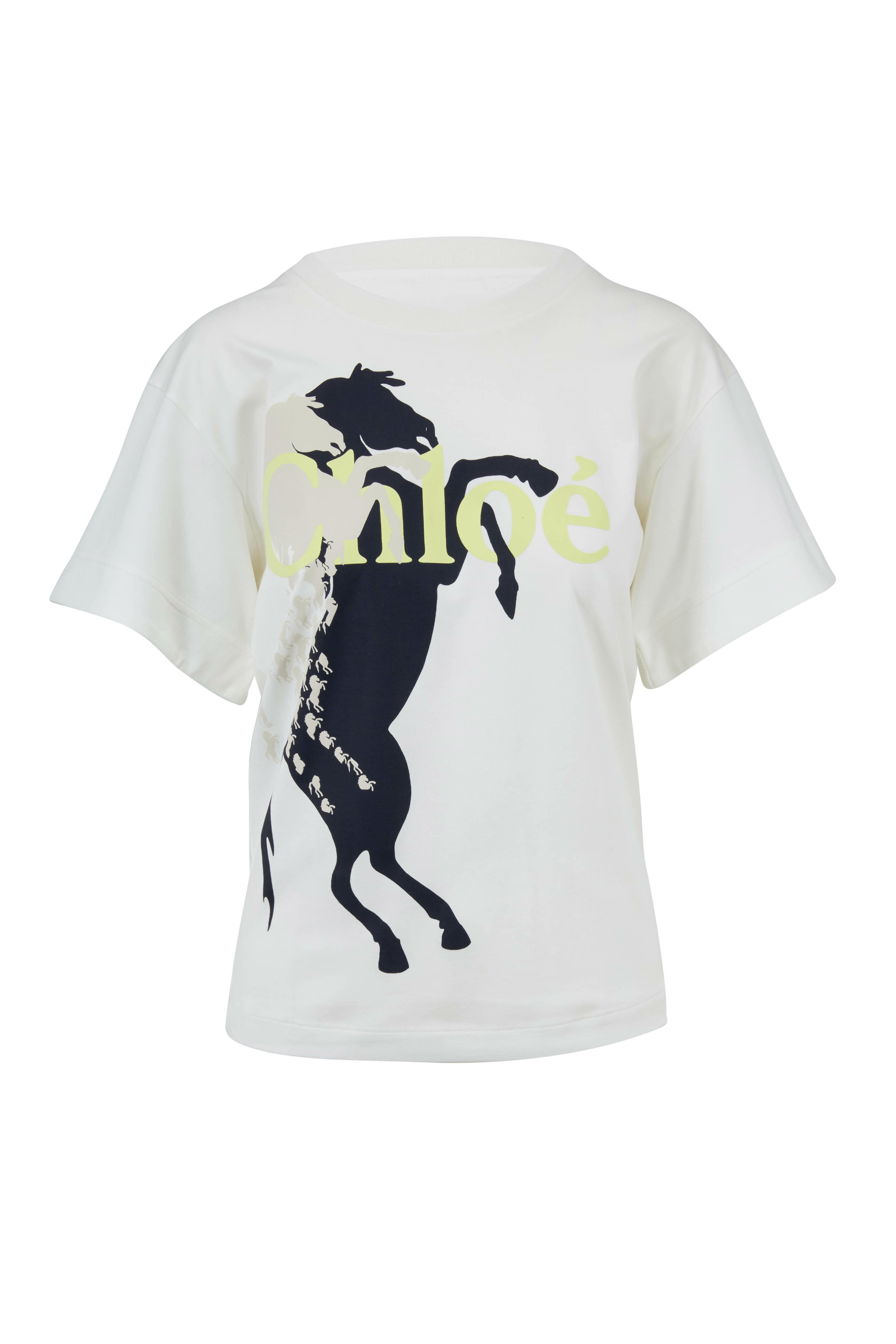 Chloé - Iconic Milk Horse Logo T-Shirt | Mitchell Stores