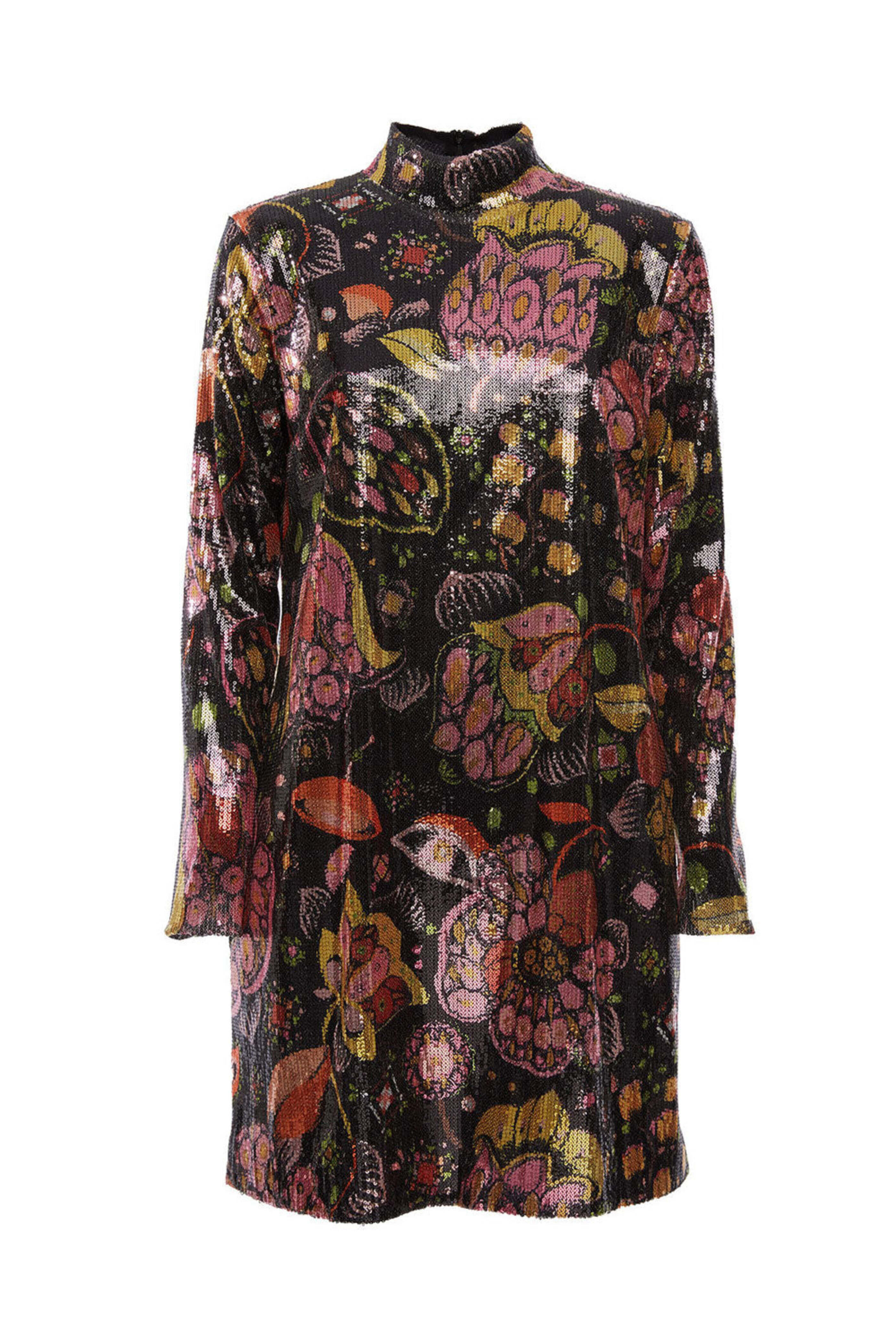 la double j sequin dress La DoubleJ - Orange Gerber Sequin Soiree Dress