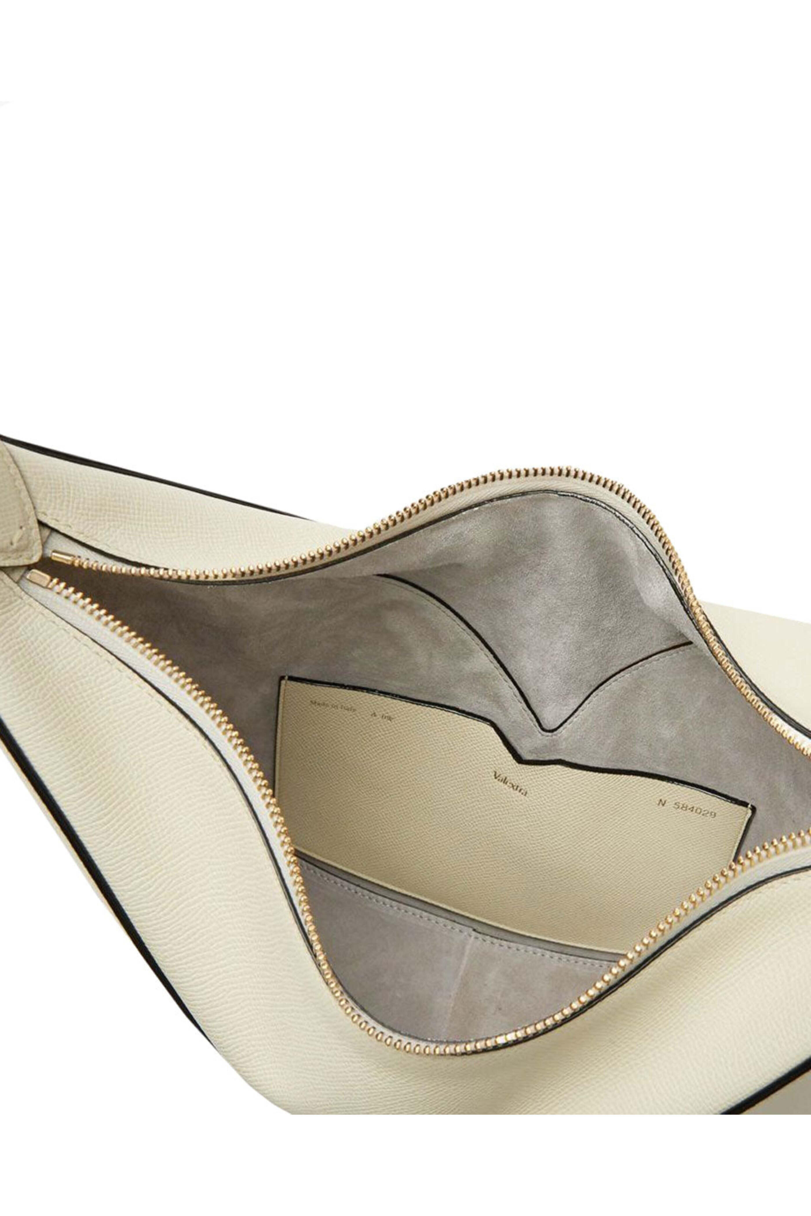 Valextra - Small Vivi Pergamena Leather Hobo Bag