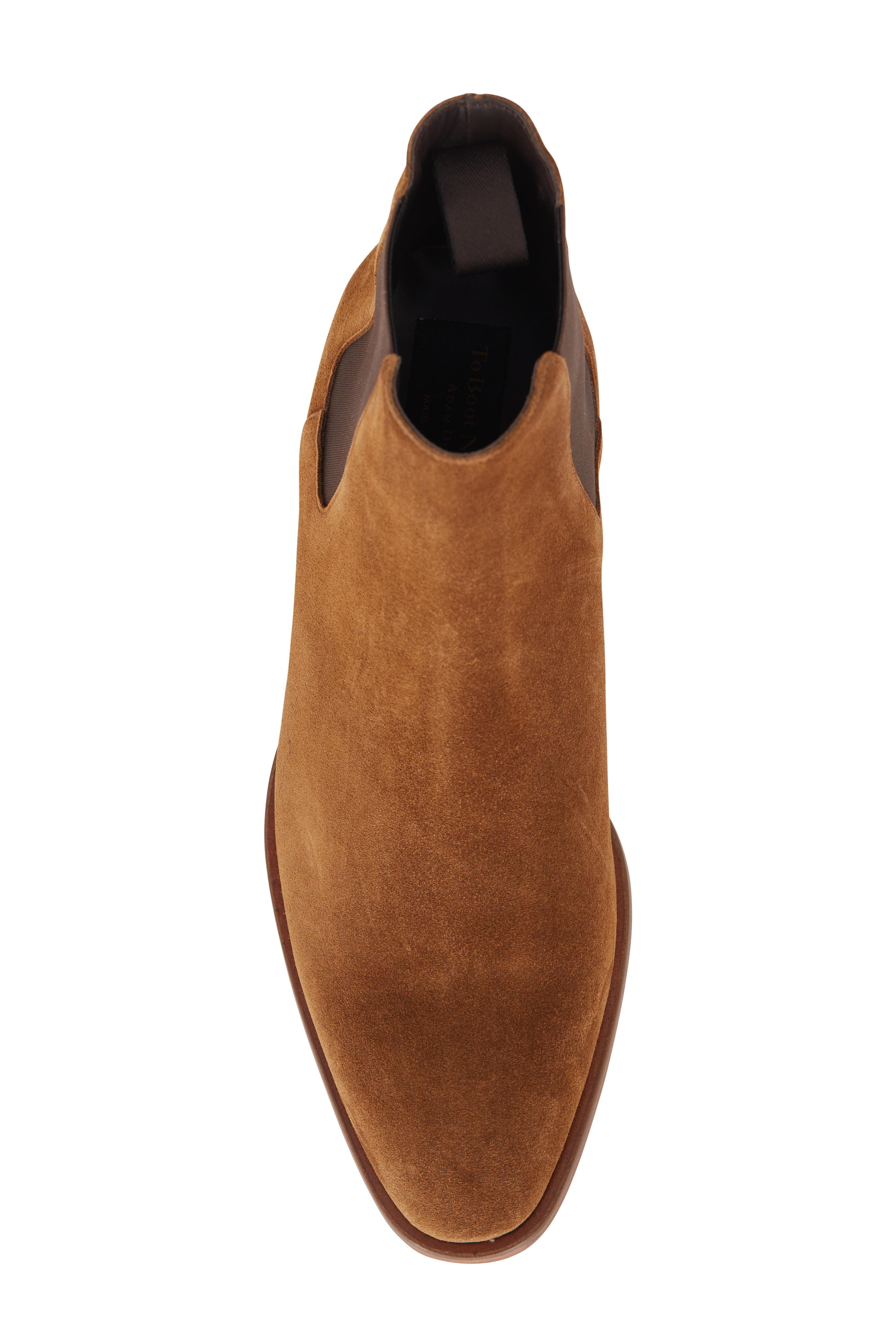 To Boot New York - Shawn Medium Brown Suede Chelsea Boot