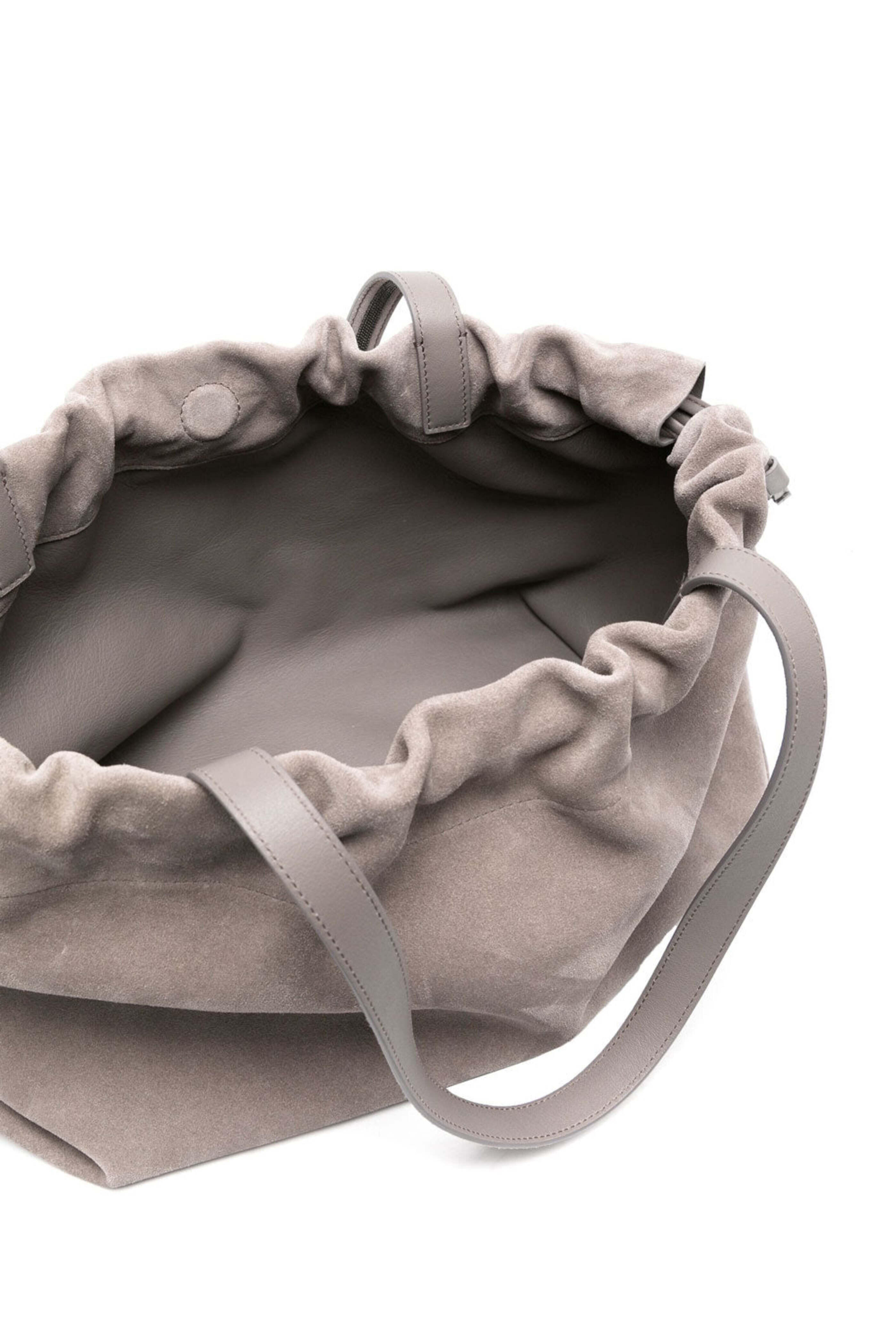 Brunello Cucinelli - Drawstring Shoulder Bag in Petra