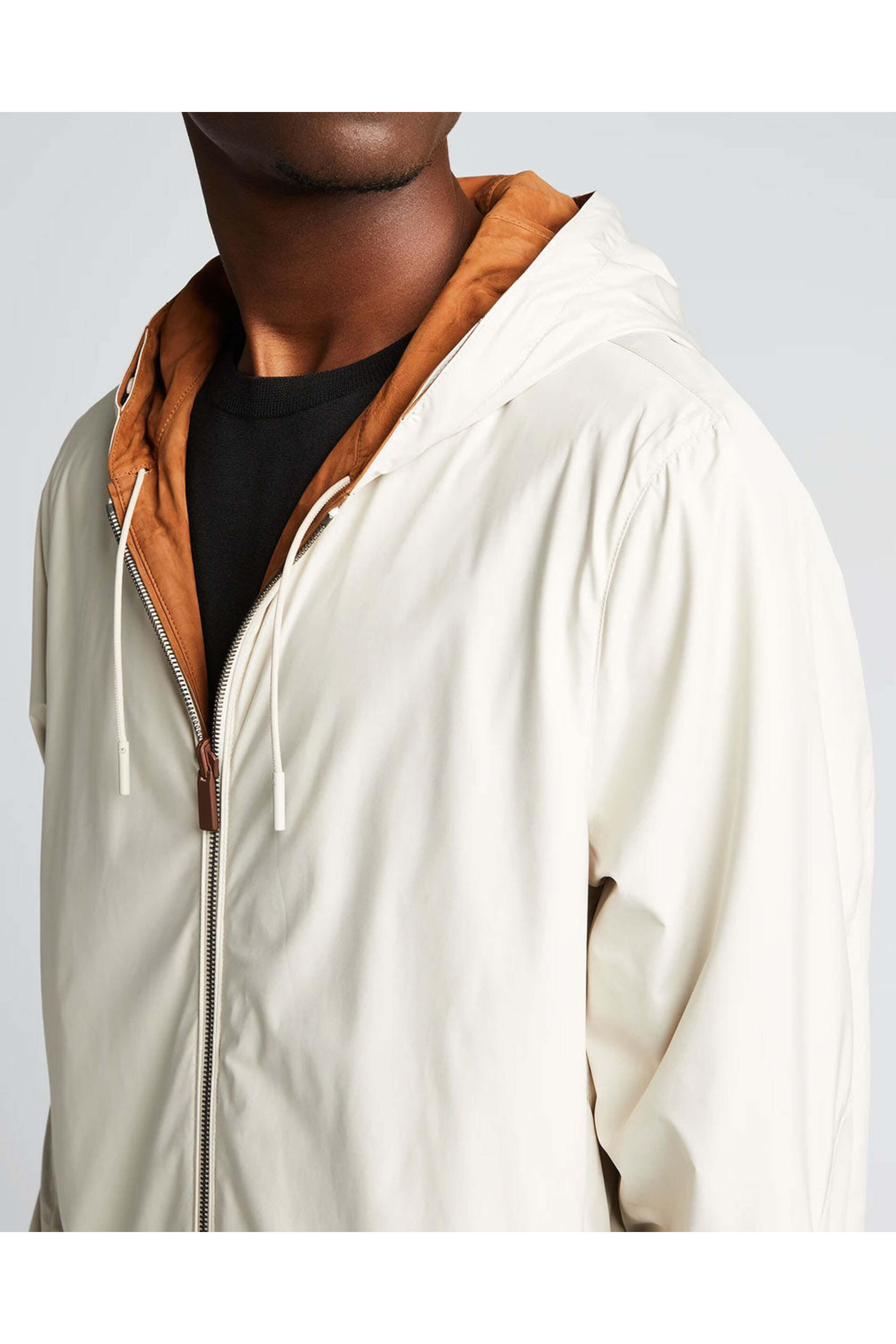 Zegna - Vicuna Reversible Nubuck Hooded Jacket