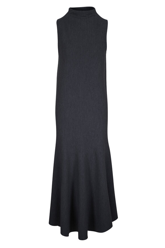 Khaite Margo Storm Ultra Fine Merino Dress